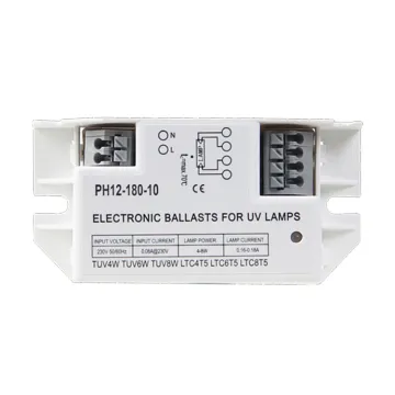 PH12 and PW12 Series 4W, 6W, 8W UV Lamp Electronic Ballasts for 12V, 24V, 110V, 120V, 220V, 240V Applications