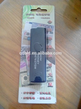 Mini money detector/pocket fake note money detevtor with UV+MG