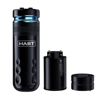 Mast Racer Double Battery Wireless Tattoo Pen Kit with Cartridges