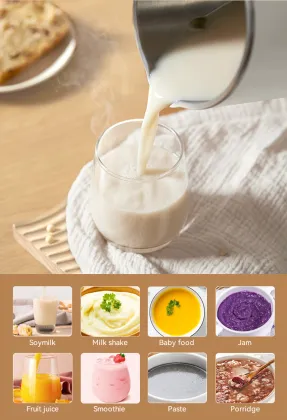 Customized Nut Milk Maker: ODM/OEM Almond, Soybean, and Oat Milk Machines