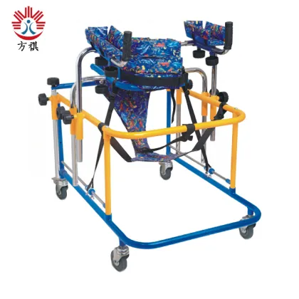 Height Adjustable Aluminum Foldable Children Walker Rollator