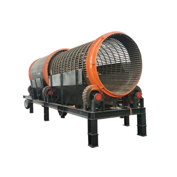 Small Industrial Soil and Sand Sorting Machine: Strainer, Drum Roller, and Trommel Screen