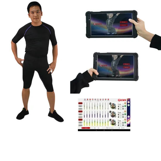 Wireless EMS Training Suit for Fitness: Vest with ElectroStimulation