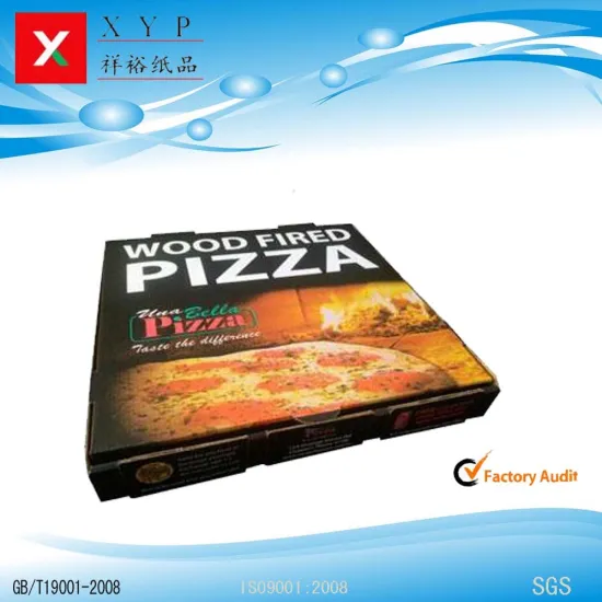 full colour printed pizza box