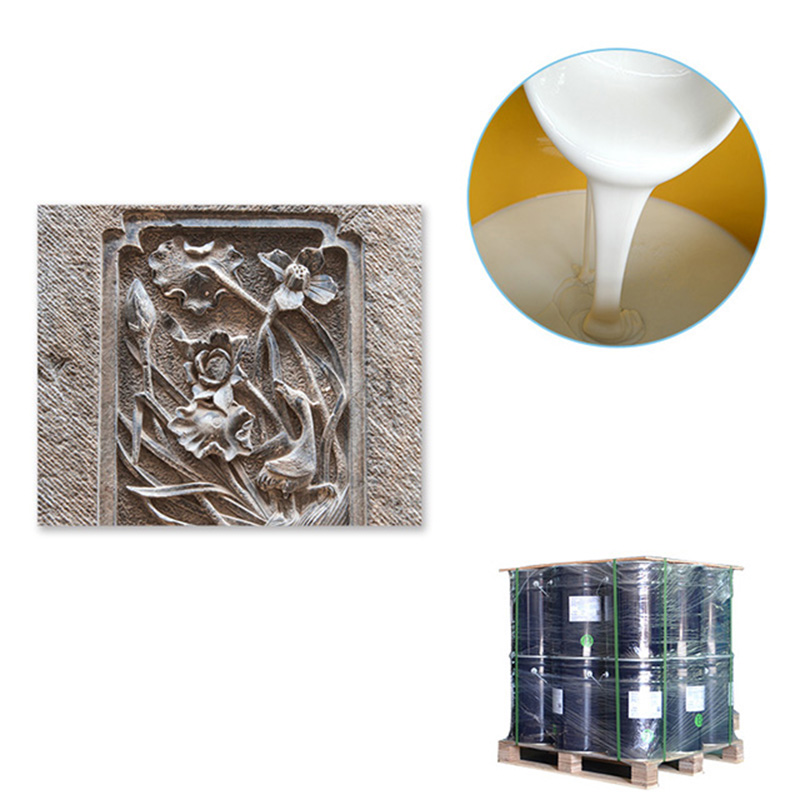 Condensation curing silicone mold rubber