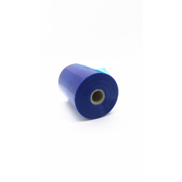 Blue Plastic Film Roll Packaging