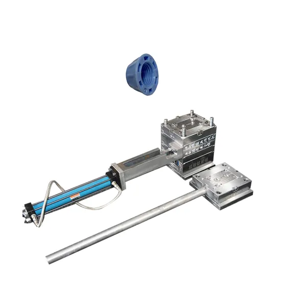 Threaded 2-chamber hot runner mold