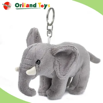 stuffed elephant plush toy keychain wholesale