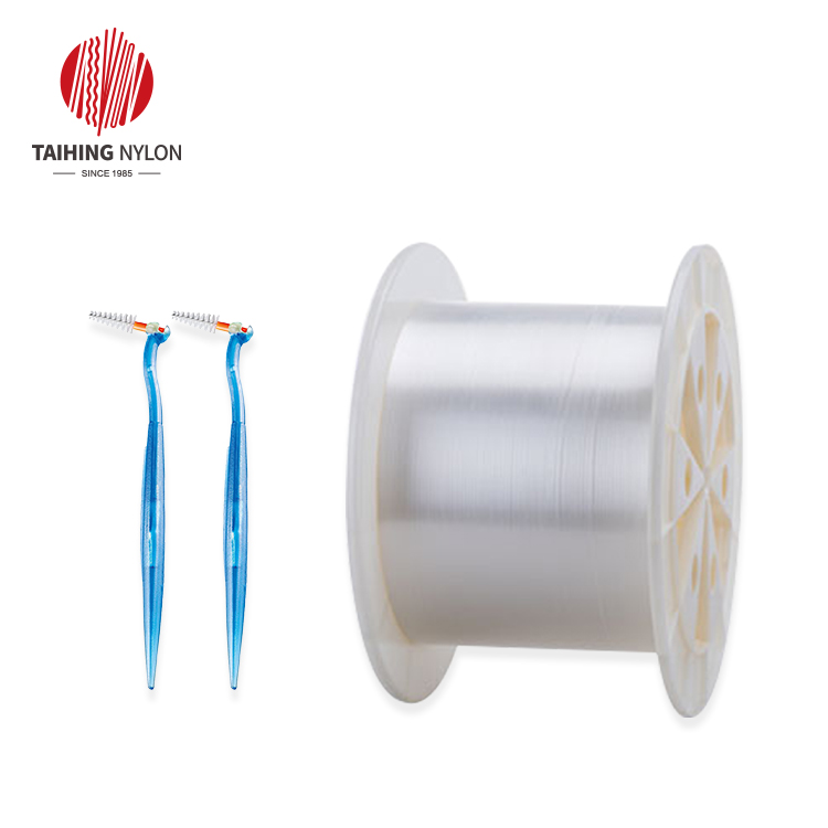 Nylon 610 brush bristle for medical interdental brush