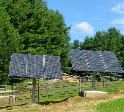 Customized Home Solar Panel Mount Pole Stand for Ground Solar Mounting Systems