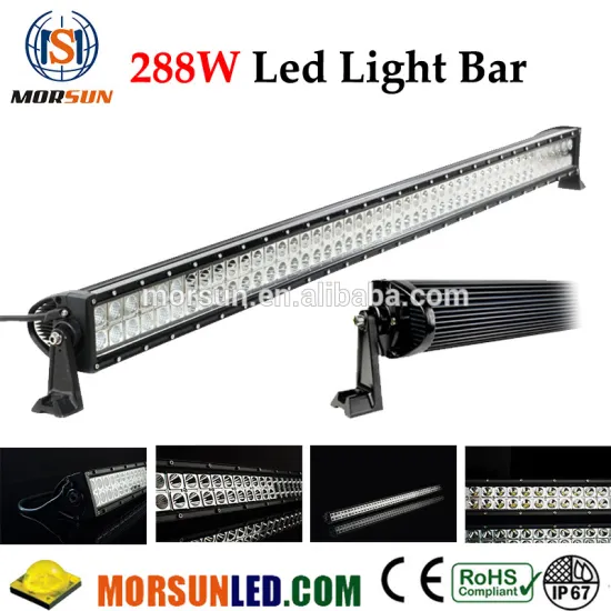 Car Accessories 50" light bar 288w offroad combo/flood/spot led light bar