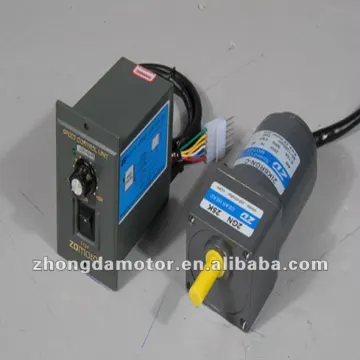 60mm ac single phase gear motor 6w