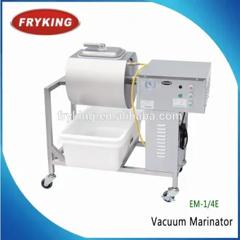 fast meat salad food / chicken vacuum marinator