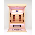 Salão de sauna infravermelho de infravermelho em distância interno de 2 pessoas