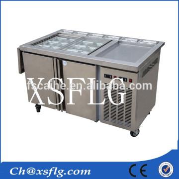 automatic xsflg fry pan ice cream machine