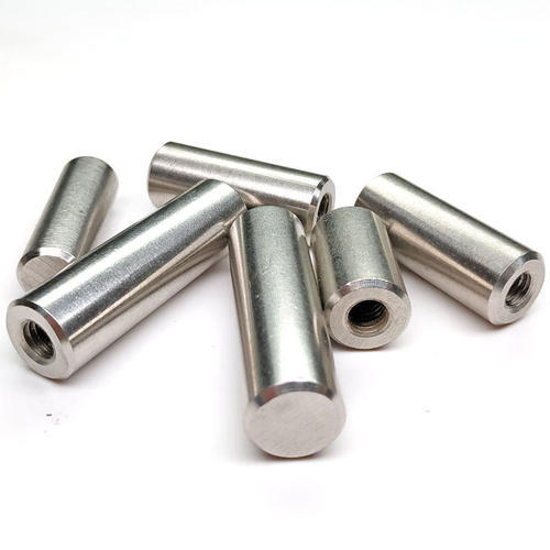 Carbon Steel Cylindrical Pin Shaft with Internal Thread