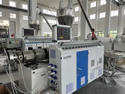 WPC Fluted Wall Panel Manufacturing Machine