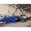CE Mobile Scrap Metal Baler, установленная на трейлере