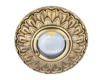 Copper material decorated LED Downlight