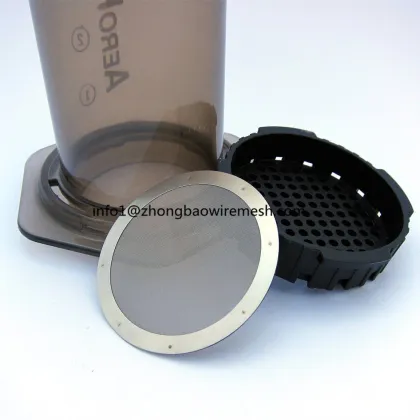 PRO Reusable Filters for Aeropress Coffee Maker with Stainless Steel Fine Mesh