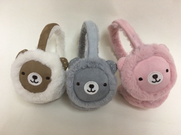 Bear Knit Warm Earmuff