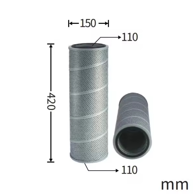 hydraulic tank filter price 400504-00034 8317 excavator oil return filter 400504-00225 for DOOSAN