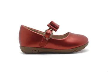 Pearized PU With Bowknot TPR Princess shoe