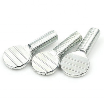 High-Quality Spade-Head Thumb Screws: Finger-Tight Tennis Wave Plate Head Socket Flat Head Thumb Bolts