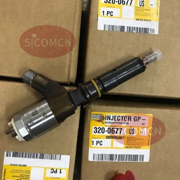 Brand Genuine Original 320D E320DL C6.6 C4.4 Common Rail Injector 320-0677 For CAT Caterpillar