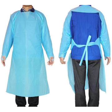 CPE isolation gown PE apron Isolation apron