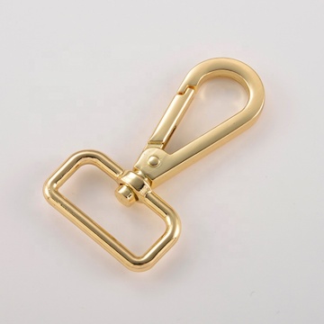 Wholesale Square Alloy Dog Buckle Backpack Strap with Swivel Hook