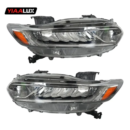 Full LED Headlight for Honda Accord 2018-2020 CAPA 33100-TVA-A11 33150-TVA-A11