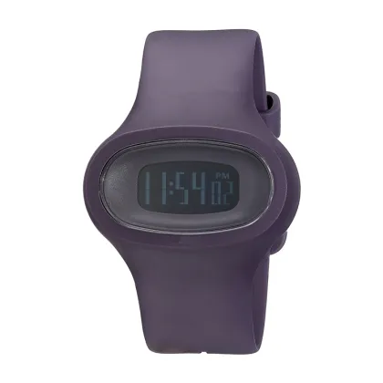 Digital Display Watch Plastic Silicone Watch Unisex