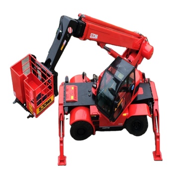 Top Brand 4 Ton Multi-Purpose Rough Terrain Telehandler and Forklift: The HNTR40