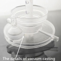 CNC machining rapid prototype plastic vacuum casting