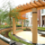 2015 Brand New Beautiful, Romantic and fancy WPC pergola