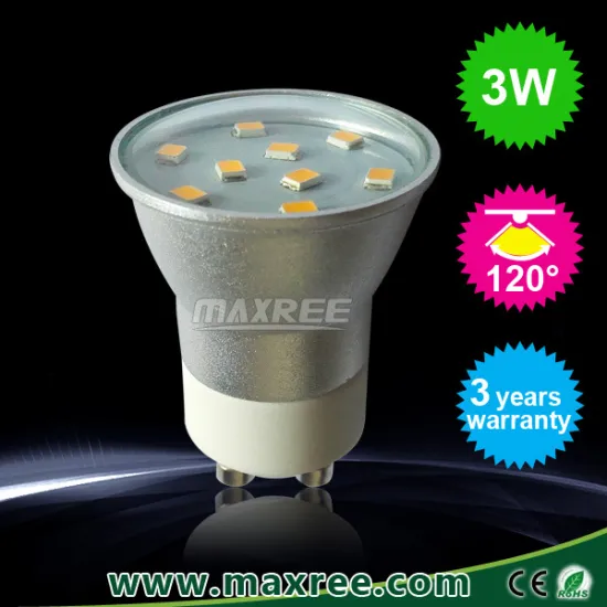 3w goog price Aluminium gu11 led spot light, diameter 35mm gu10 led spot light, 35mm gu10 led bulb
