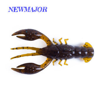 NEWMAJOR Floating Soft Silicone Crankbait Lures for Bass Fishing
