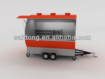 Best China Fast Mobile Food Kiosk/snack food van/coffee vending trailer
