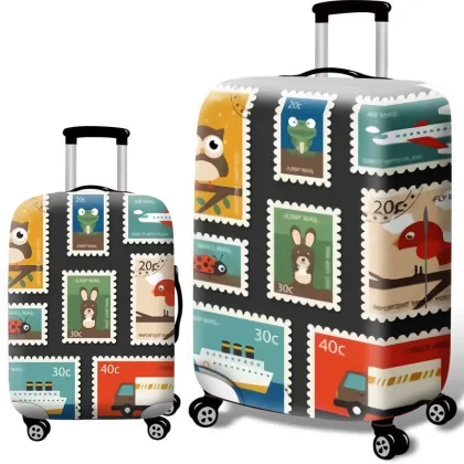 Custom Spandex Luggage Cover: Sublimation Luggage Blanks for Suitcase Protection