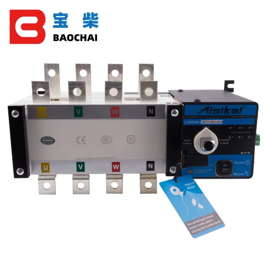 Aisikai 250A-4P ATS Controller: Dual Power Automatic Transfer Switch for 220V/380V Electric/Diesel Generators