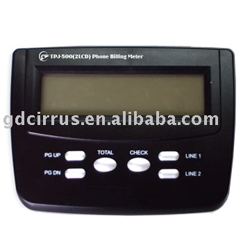 Billing Meter TPJ-500(2LCD)