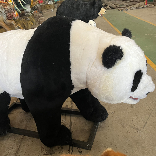 Life size panda animatronic animal for sale