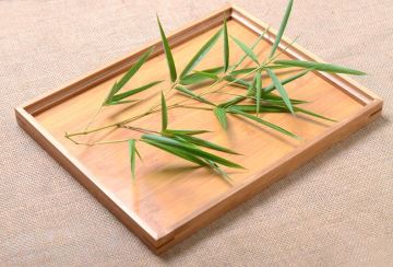 Customized size bamboo tray
