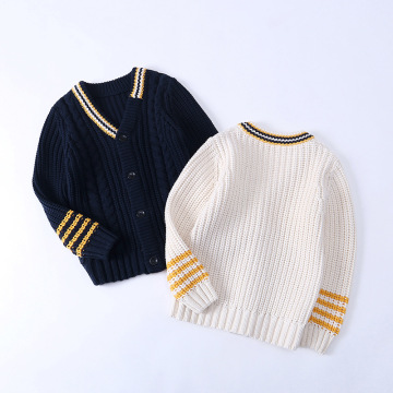 Abbigliamento per maglioni per bambini in cardigan per bambini