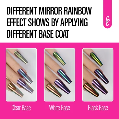 Private Label Magic Chrome Nails - Aurora Mirror Nail Liquid Wholesale