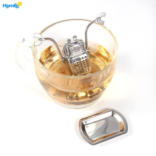 Stainless Steel Robot Tea Leaf Infuser Strainer Filter