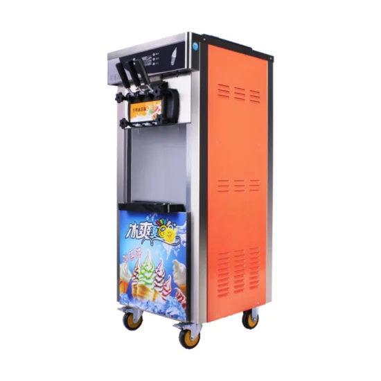 Hotsale China Supplier Stainless Steel 3 Flavor Soft Commercial Ice Cream Machines Prices in UAE Kuwait Pakistan