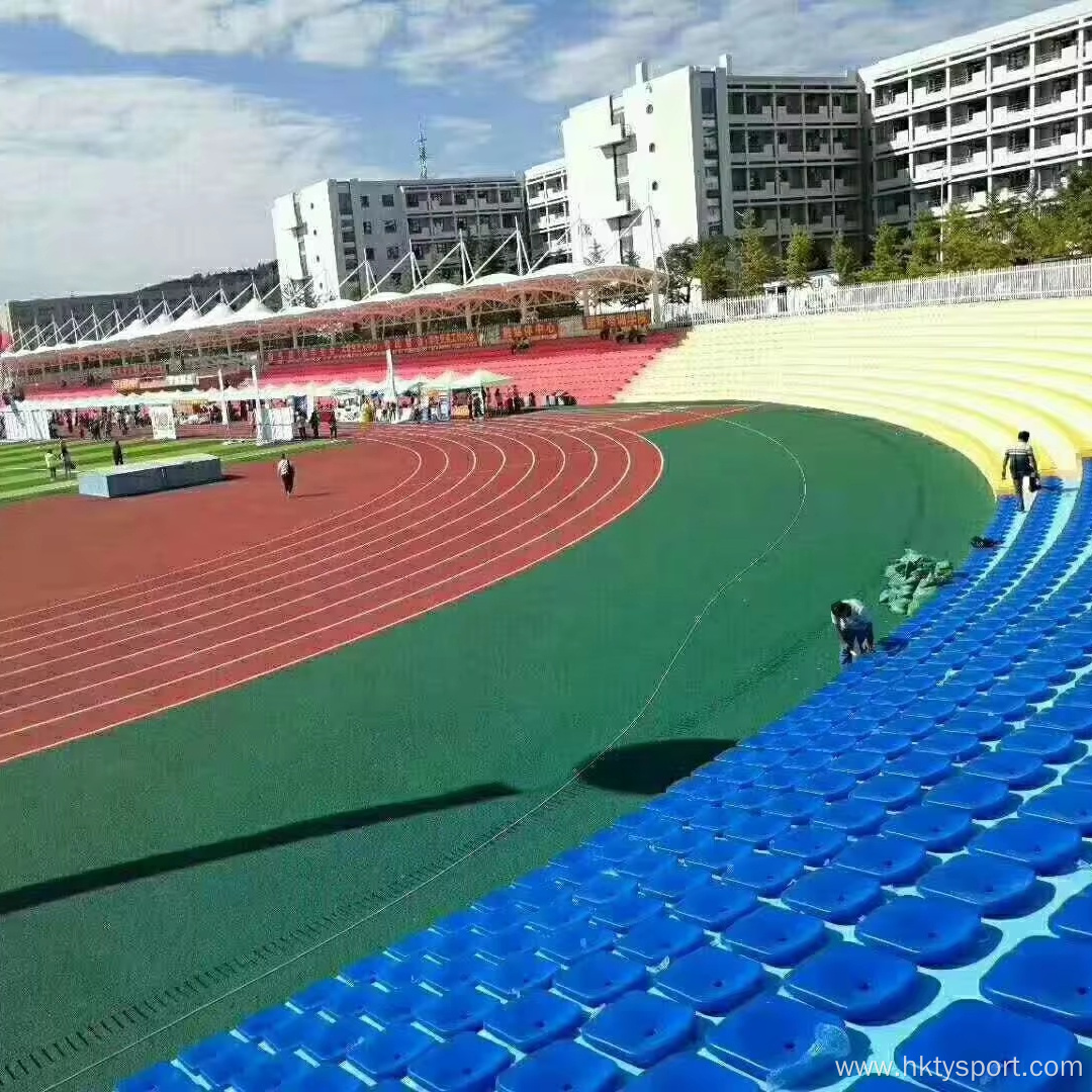 Durable HDPE Football Bleacher Seating