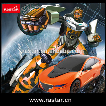 Rastar toy and hobbies transform robot deformation rc car